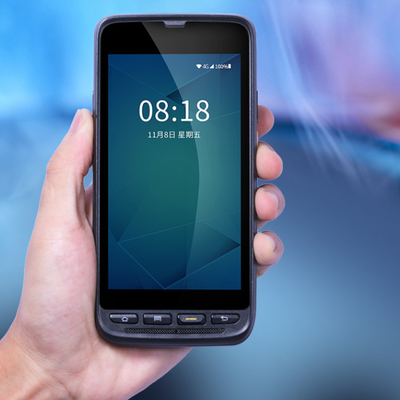 IData 50p Pengumpul Data Perangkat Pemindai Netcom Penuh PDA Genggam Android Mendukung NFC RFID IDATA 50P