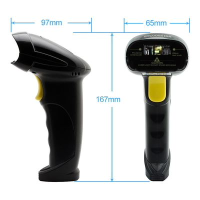 Barway 1D Wired Barcode Scanner Pemindai Laser Genggam Pembaca Kode Batang BW-310